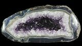 Purple Amethyst Geode - Uruguay #66713-1